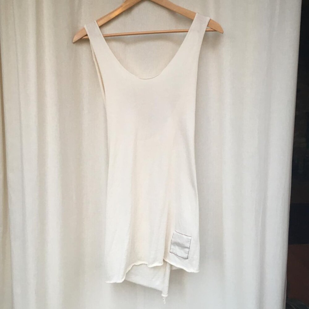 Uma Wang Cross Back Cotton Top